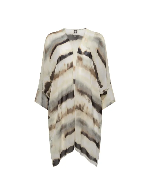Oversized Sheer Cardigan sold by Anne Klein