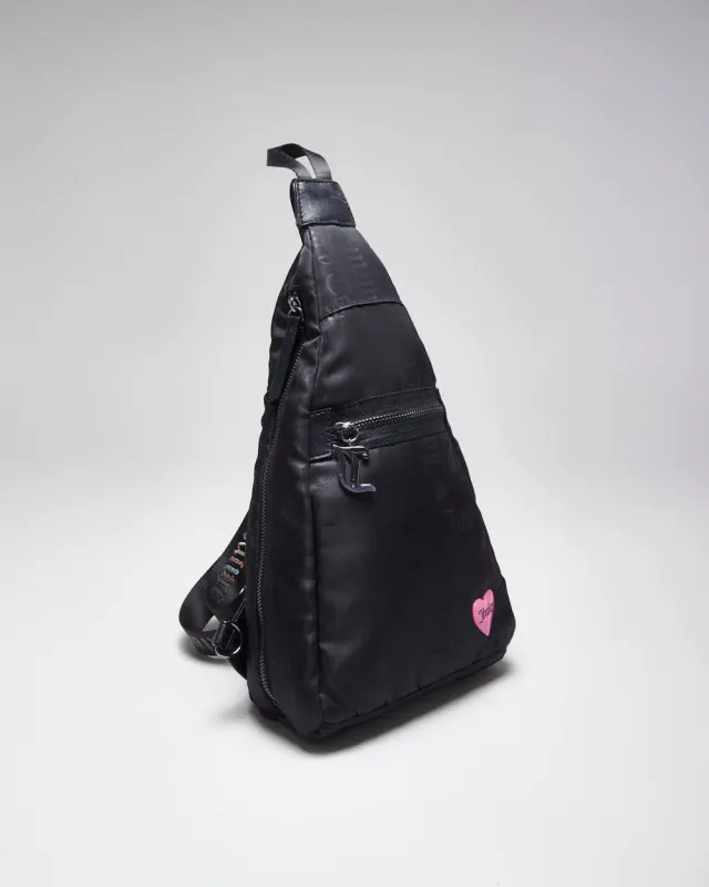 Y2K 00s Juicy Couture Black Sling Bag sold by Rokit
