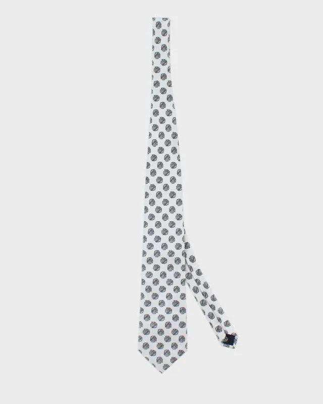 Vintage 2000's Pierre Cardin Rose Patterned Tie sold by Rokit