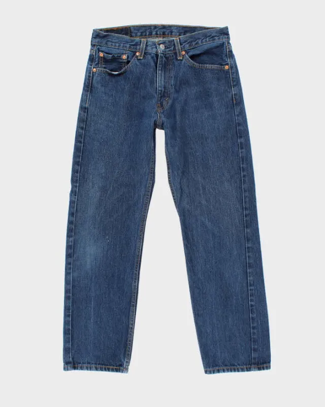 Vintage 2000's Levi's 505 Slim Fit Dark Wash Jeans - W30 L29 sold by Rokit