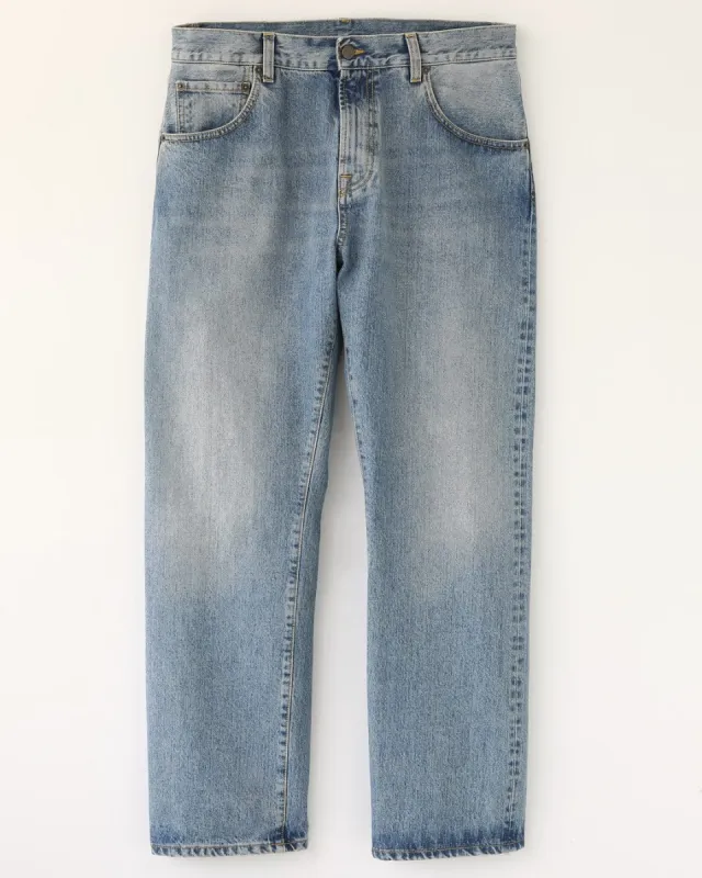 5 Pocket Jean - Bleach Wash sold by Corridor