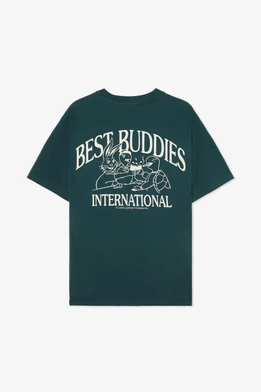 BEST BUDDIES EMERALD TEE sold by Pompeii