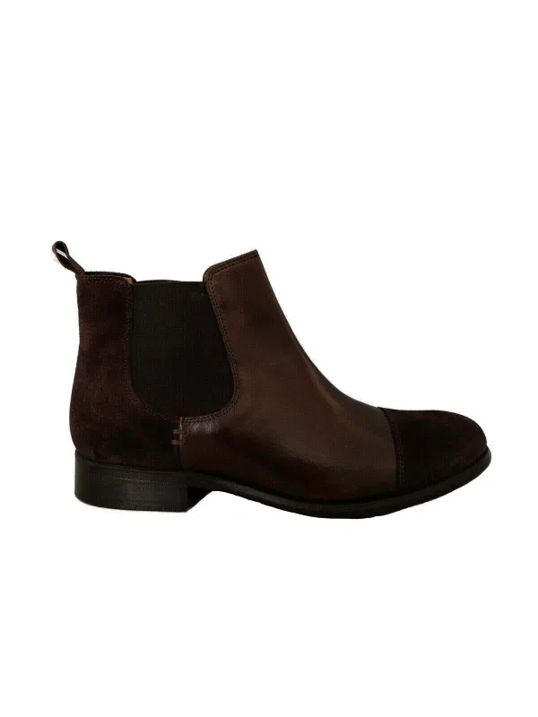 Paradigma Blake System Real Leather Contrast Chelsea Boot RRP £125 sold by Beagle Boutique