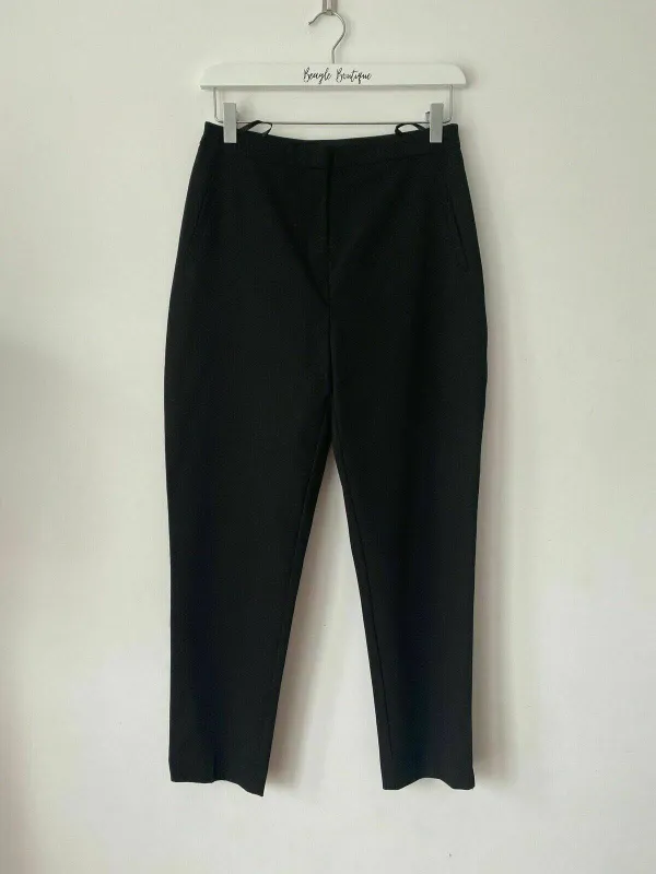 New Look Black Tailored Cropped Trousers Size 8 sold by Beagle Boutique