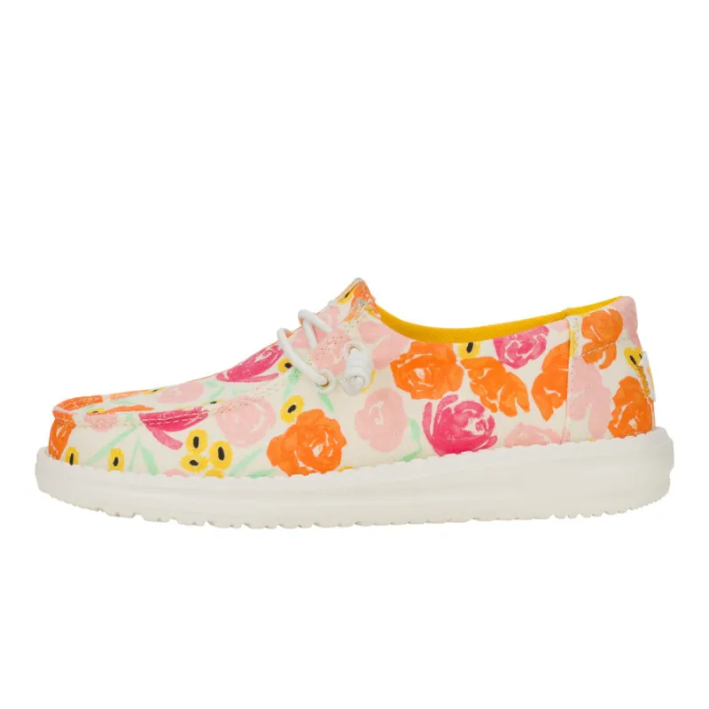 Wendy Youth Watercolors Florals - Multi/Petal Pink sold by Hey Dude