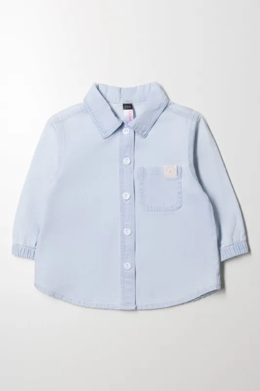 Denim Shirt Light Blue sold by Ackermas