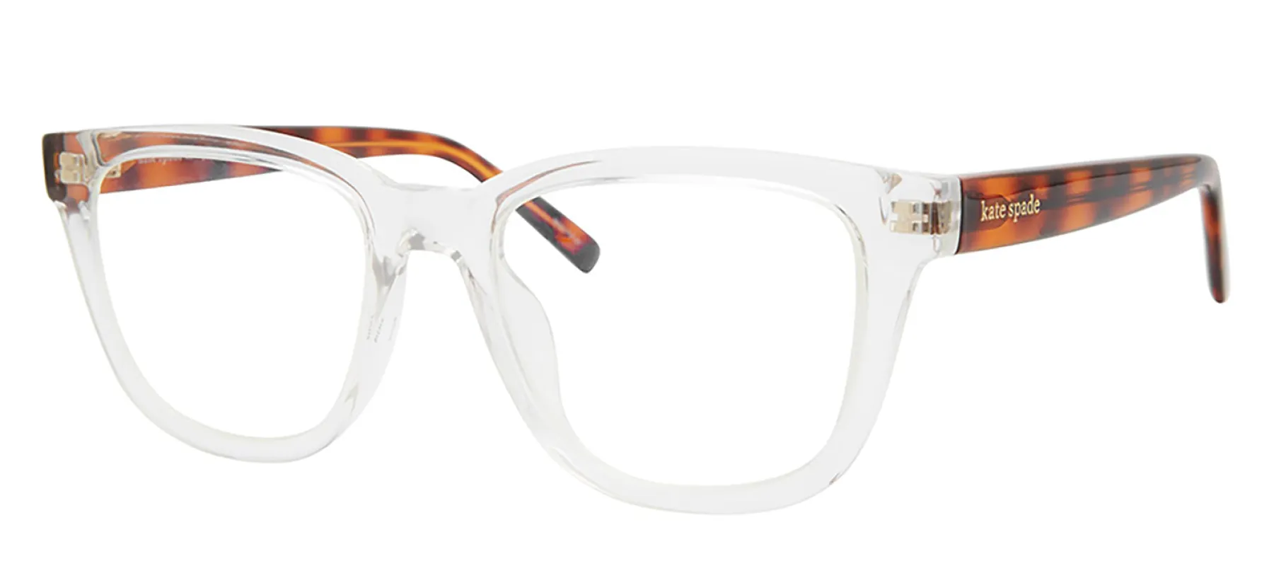Kate Spade KS Jazelle/BB 900 Square Plastic Clear Eyeglasses with Clear Blue Block Coating Lens sold by Gaffos