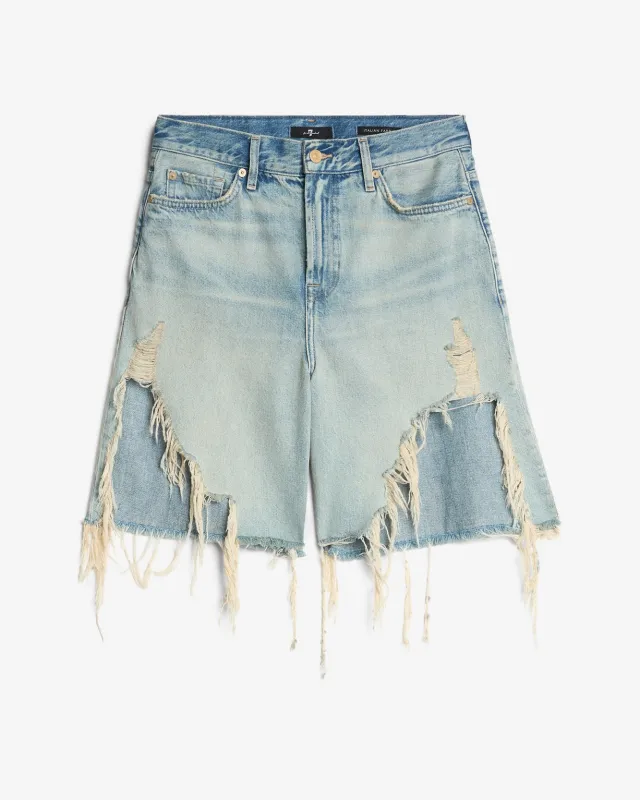 MANKIND Lola Shorts in Peaches sold by 7 For All Mankind