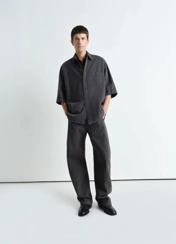 SHORT SLEEVE DENIM SHIRT sold by Lemaire
