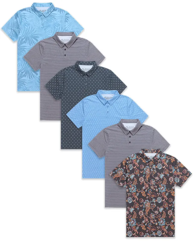 Custom 6 Pack Pursuit Performance Polo sold by INTO THE AM