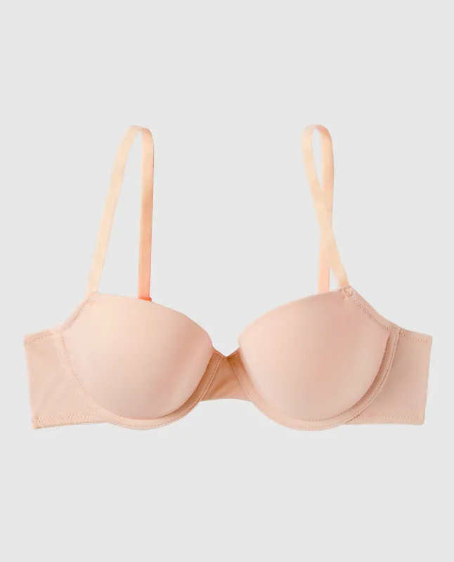 Smooth Lightly Lined Demi Bra sold by La SENZA