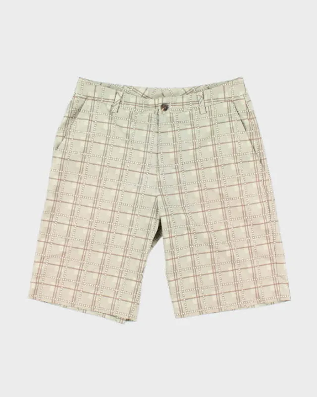 Vintage 2000's Adidas Patterned Relaxed Board Shorts - W32 L11 sold by Rokit