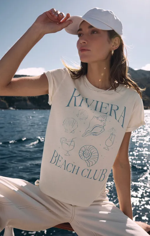 Z-Supply Riviera Tourist Tee - SEA SALT sold by Sun Diego Boardshops