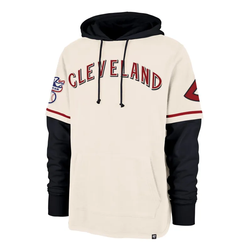 CLEVELAND GUARDIANS COOPERSTOWN TRIFECTA '47 SHORTSTOP PULLOVER sold by 47