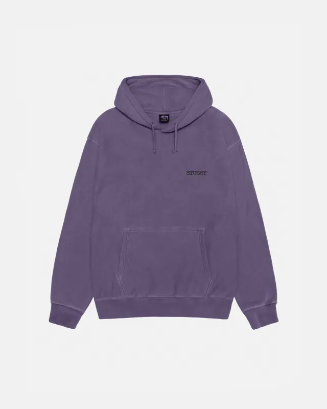 JUMBO HOODIE PIGMENT DYED sold by Stussy