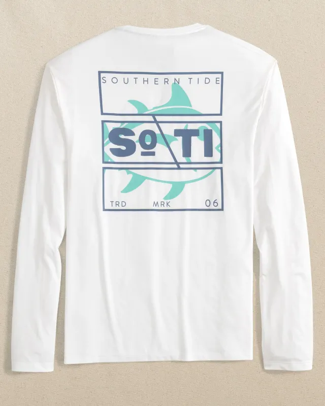 SoTi Trademark Long Sleeve Performance T-Shirt sold by Southern Tide