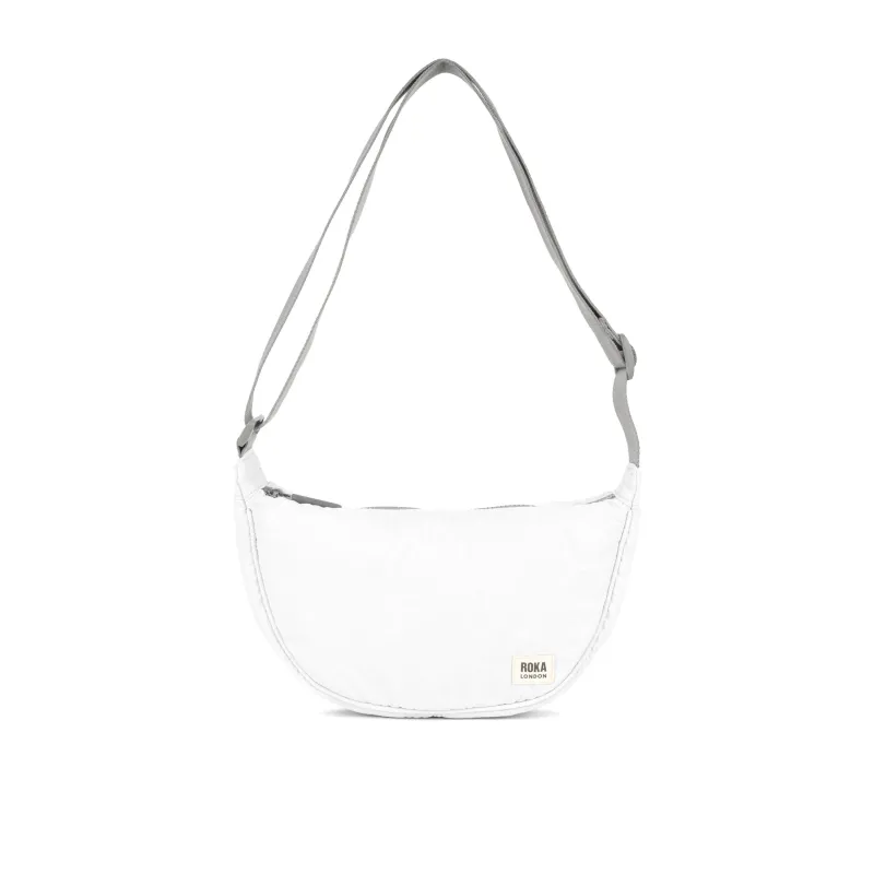 ROKA Farringdon Coconut Recycled Taslon Bag sold by The Foot Factory