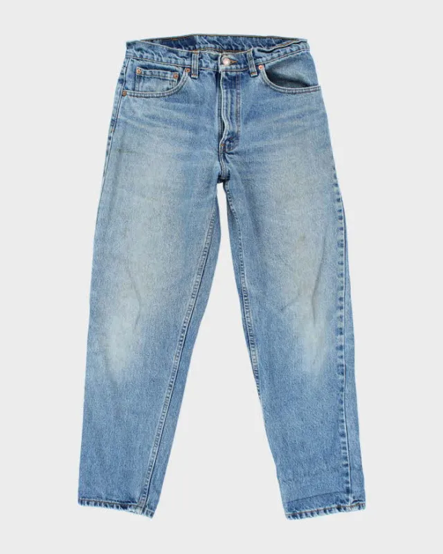 Vintage 90's Levi's 550 Light Wash Relaxed Fit Jeans - W30 L28 sold by Rokit