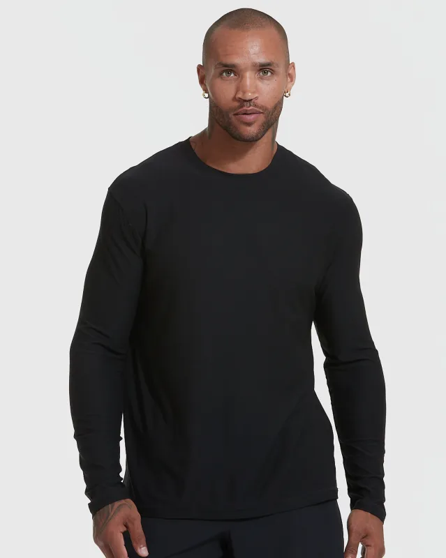 Active Long Sleeve Crew Neck T-Shirt sold by True Classic