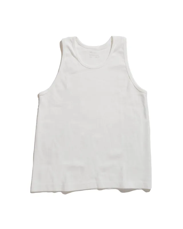 MAN-TLE LWCT0 Lady White Co. Singlet 2-Pack White Rib sold by Lost & Found