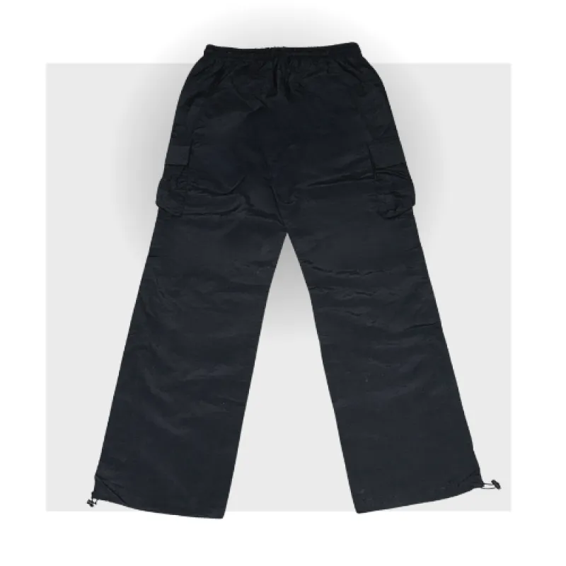Baggy Cargo Pants Black sold by American Stitch