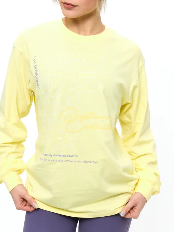 Definition Long Sleeve Tee - Sunbeam sold by BuffBunny