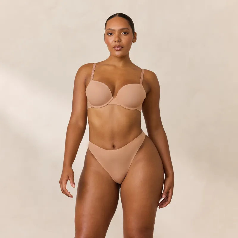 Invisible Form T-Shirt Bra - Honey sold by Lounge Underwear