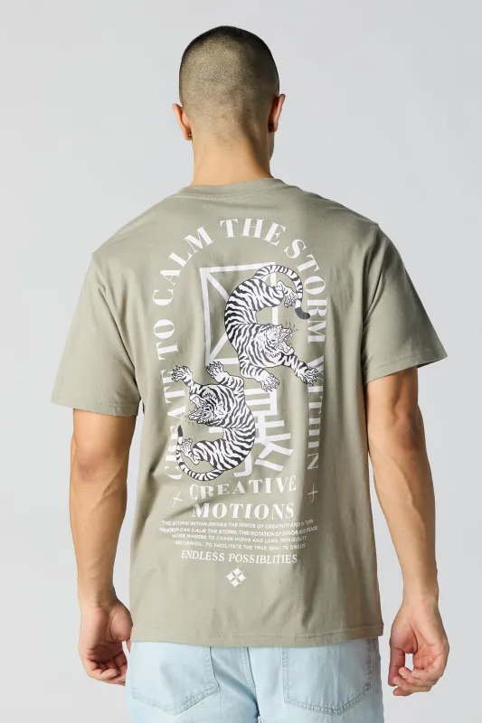 Creative Motions Graphic T-Shirt sold by Urban Planet