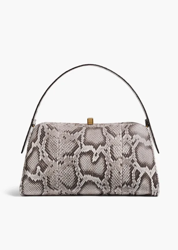 Cate Bag in Natural Python sold by KHAITE