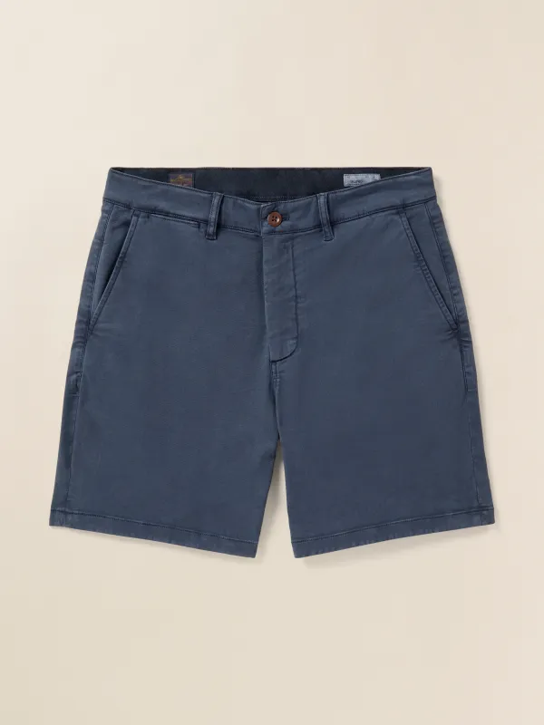 Coastline Chino Short (7") - Blue Nights sold by Faherty
