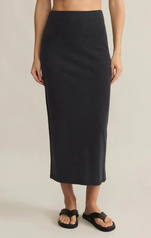 Gail Midi-Skirt- Z Supply sold by Uforia Muse