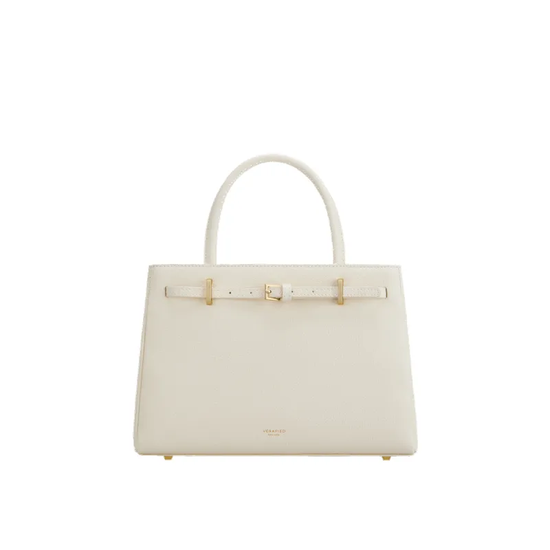 Ivory Togo Book Tote Bag 25 sold by VERAFIED