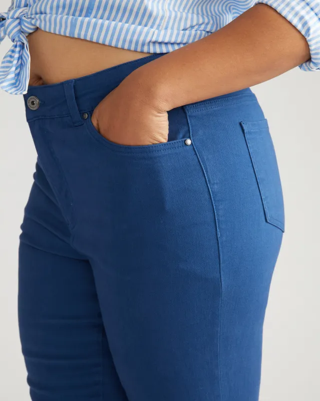 Seine High Rise Skinny Jeans 32 Inch - French Blue sold by Universal Standard