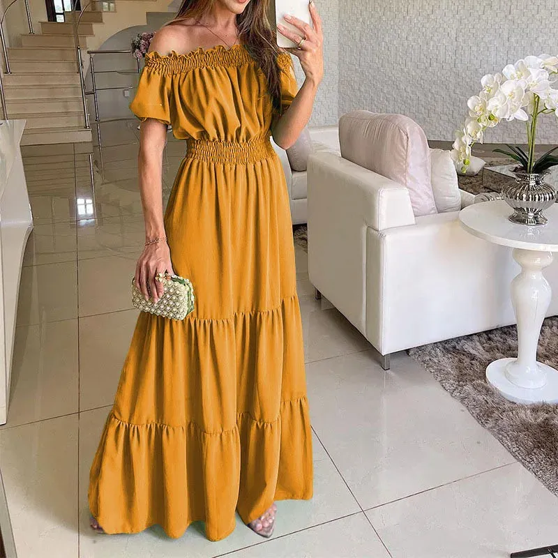 Yellow Boho Maxi Dress sold by Boho Mood