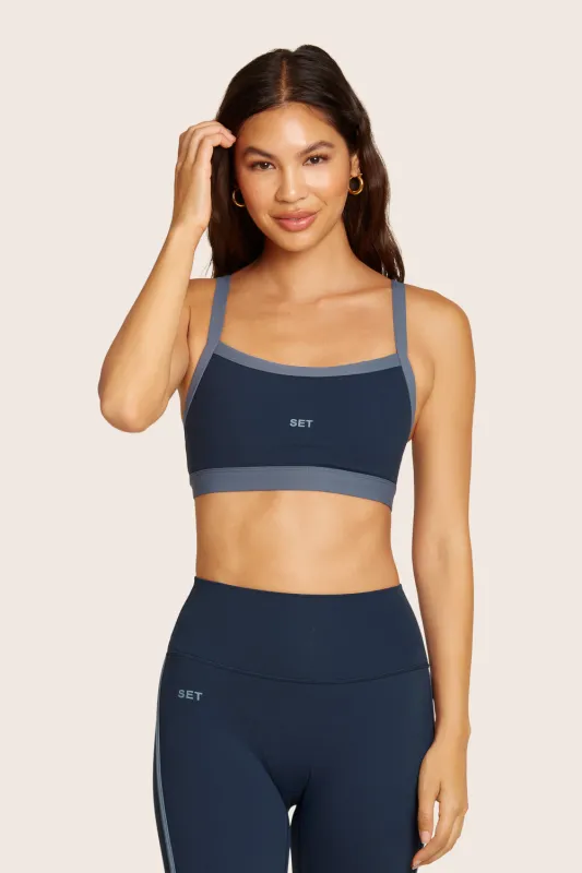 SPORTBODY® SPORTY SCOOP BRA 1.0 - HARBOR sold by SETactive