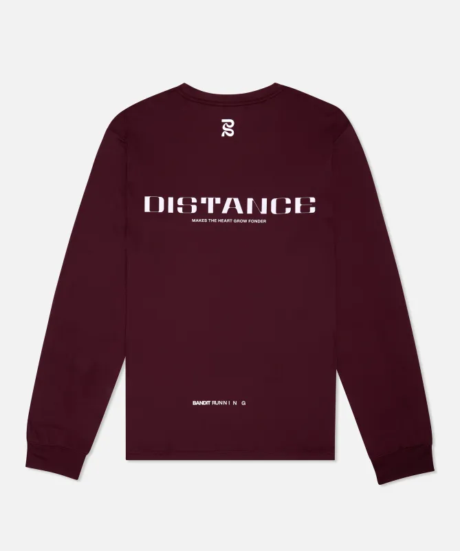 NanoMesh™ "Distance" Long Sleeve, Unisex - Port sold by Bandit Running