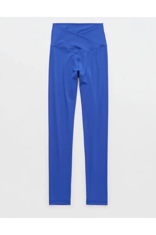 OFFLINE By Aerie Real Me High Waisted Crossover Legging Women's Yearbook M Short sold by American Eagle