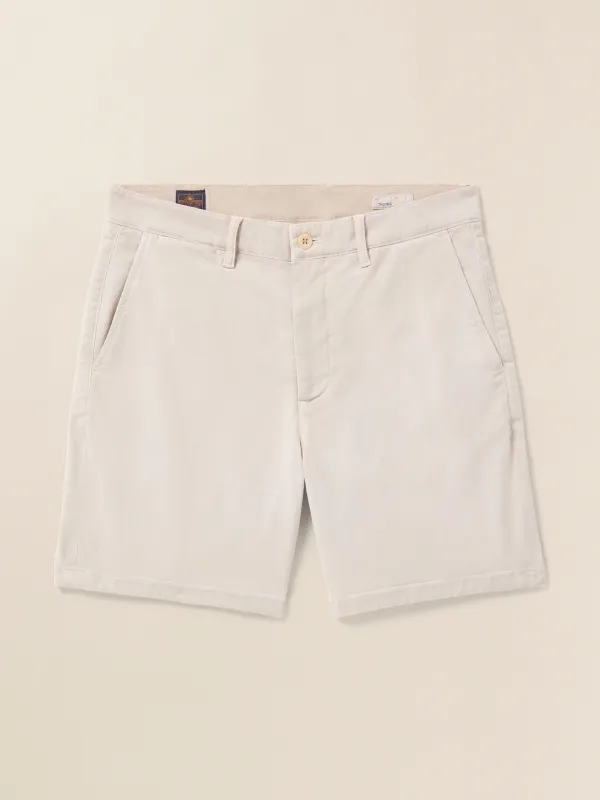 Coastline Chino Short (7") - Stone sold by Faherty