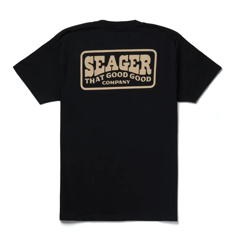 Seager Good Good Tee - BLACK sold by Sun Diego Boardshops
