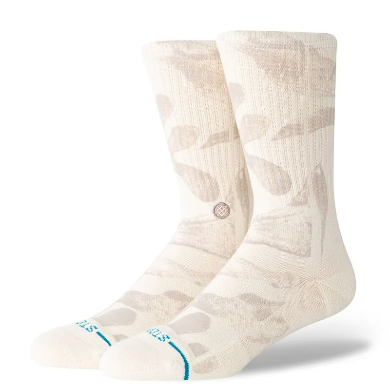 Stance Cotton Crew Flora Cruz Medium Cushion Socks - CANVAS sold by Sun Diego Boardshops