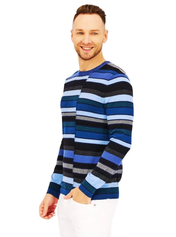 STRIPED KNIT TOP sold by FBO