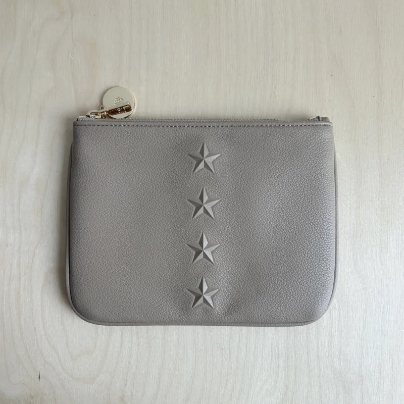 Star Wallet  - Taupe Sample sold by ELA