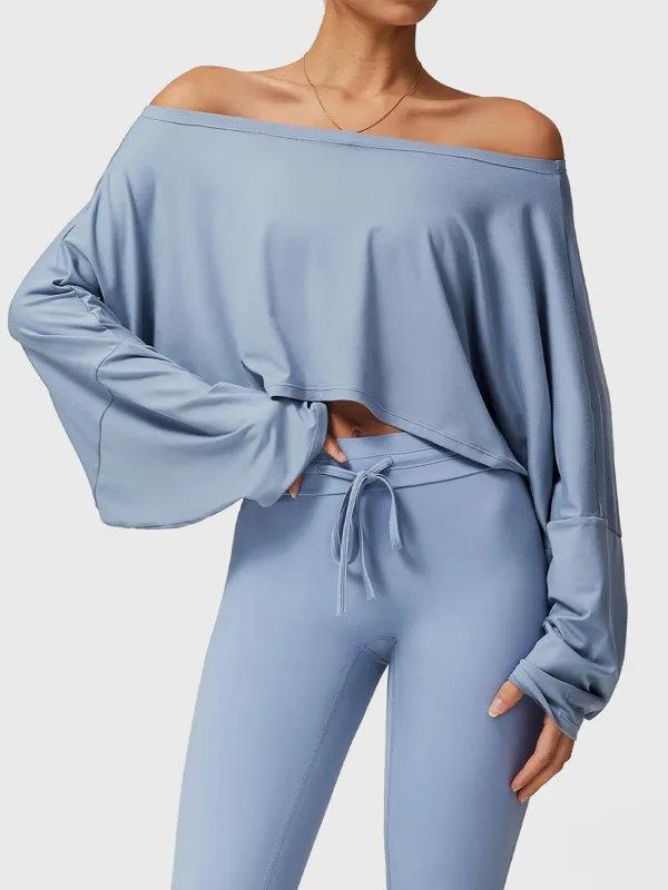Yeoreo Alison Off Shoulder Dolman Long Sleeves sold by Yeoreo