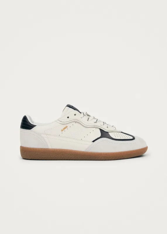 Tb.490 Rife Grain White Black Leather Sneakers sold by Alohas
