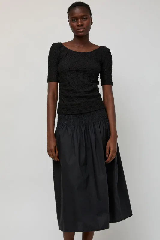 No.6 Edie Skirt in Black sold by No. 6