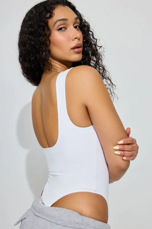 Square Neck Bodysuit sold by Garage