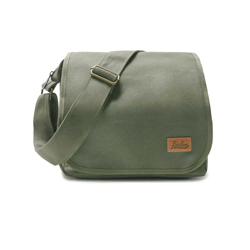 Boston Scally The Messenger Bag - Green sold by Boston Scally