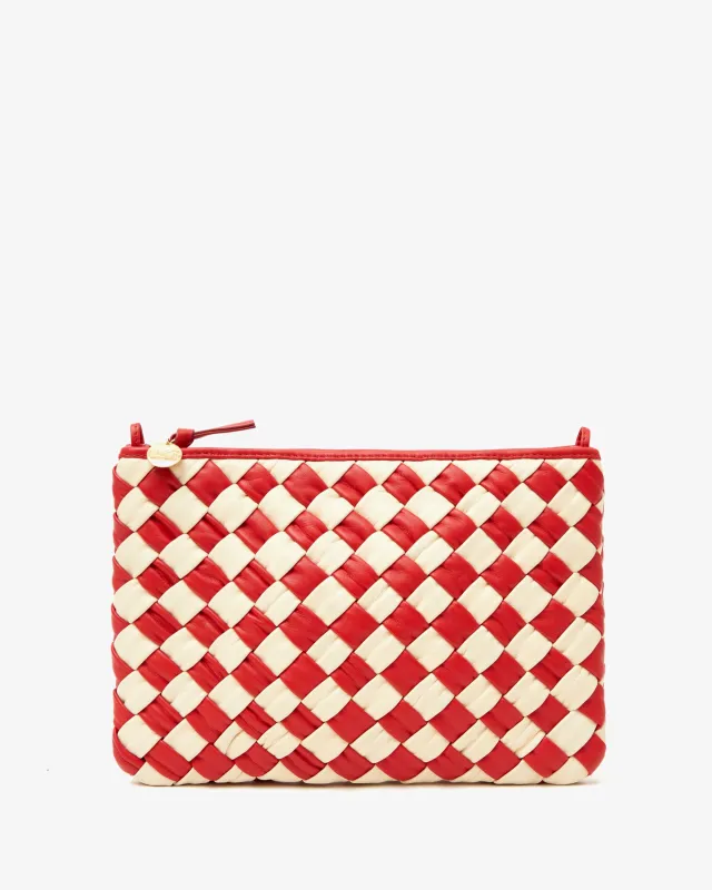 Flat Clutch w/ Tabs sold by Clare Vivier
