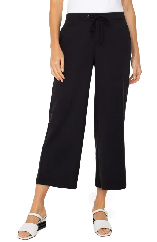 PULL-ON WIDE LEG CROP TROUSER sold by Liverpool Jeans Company