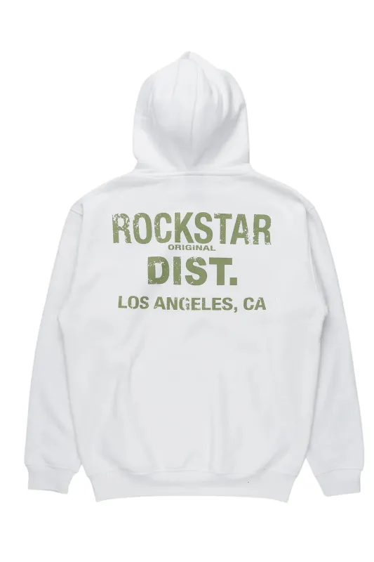 Dalasia White/Green Oversized Hoodie sold by Rockstar Original